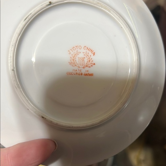 Floral Teacup and Saucer Set - Picture 2 of 5